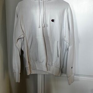 Champion Classic White Sweatshirt